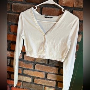 Long sleeve Shein crop top